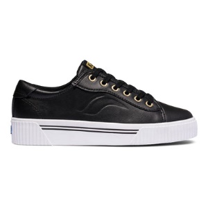 Women's Crew Kick Alto Leather Black