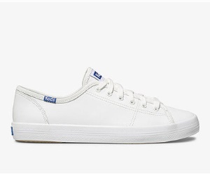Women's Kickstart Leather White