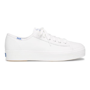 Women's Triple Kick Leather White